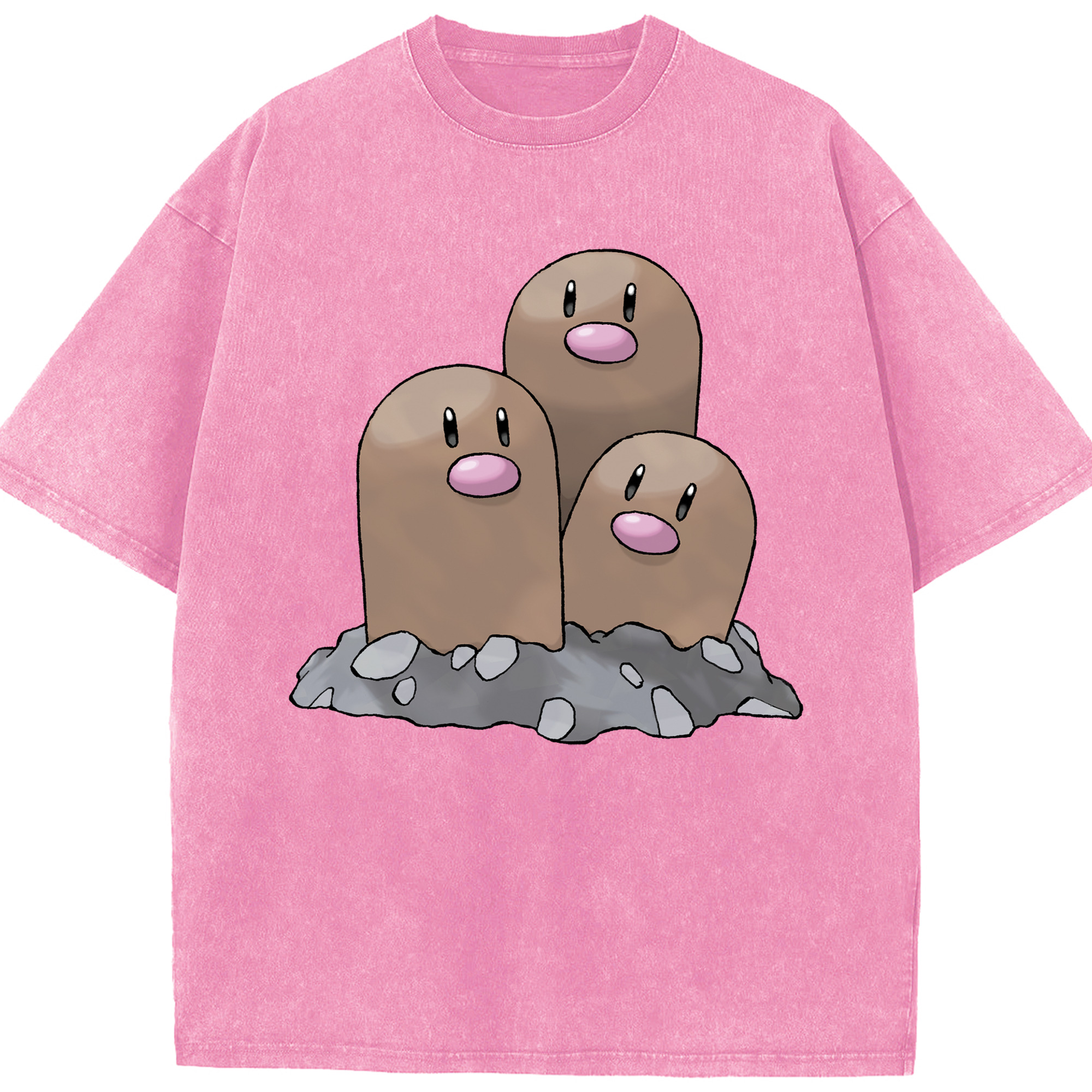 （画像用） ポケットモンスター Pokémon 綿100% ヴィンテージ風 半袖Tシャツ（フロントプリント）
